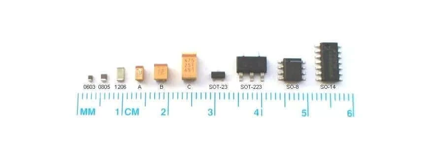 smd and smt components example